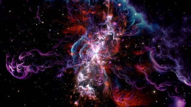 Neon Galaxy Abstract Animation Universe Space 4K Relax Background|Космос Анимация смотреть онлайн
