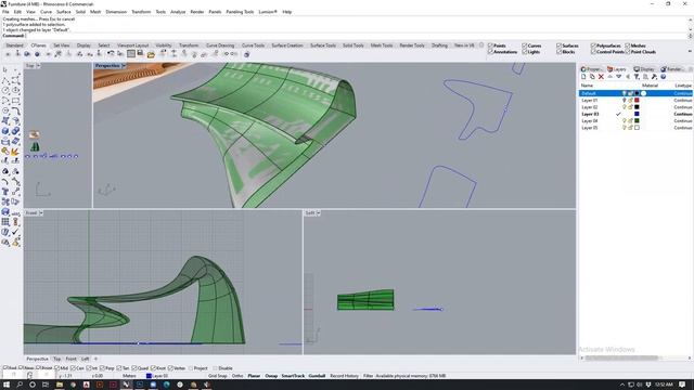 Creating designer furniture in 10 mins using Rhino 3D & Grasshopper смотреть онлайн