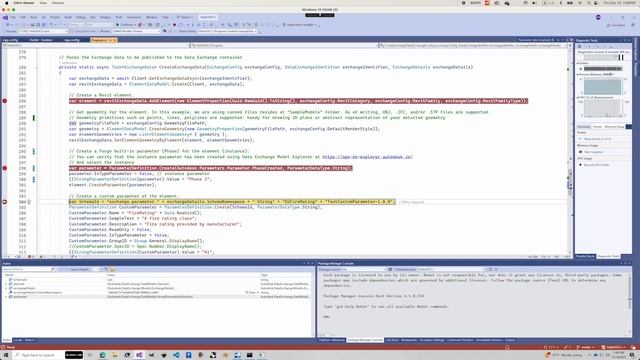 Autodesk Data Exchange SDK 3.3.1-beta Hello World смотреть онлайн