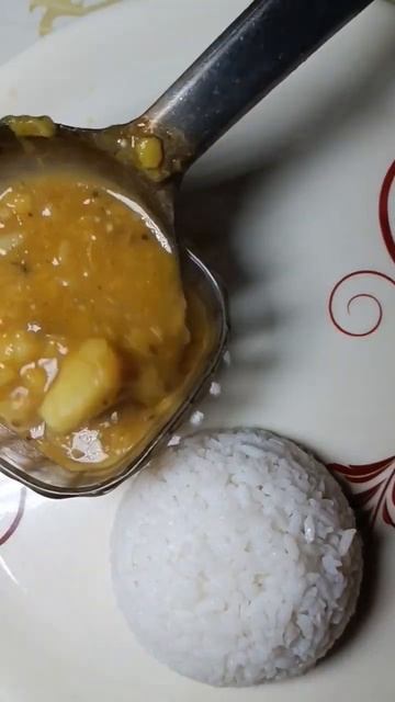 Odia Lunch Ll Dalma Rice Karadi Besara Lanka Bhaja #shorts #ritwika_recipe #odia_lunch #rice_dal