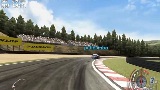 Toca DTM Race Driver 3 PC Gameplay HD - SPA Online Racing - Collision Off смотреть онлайн