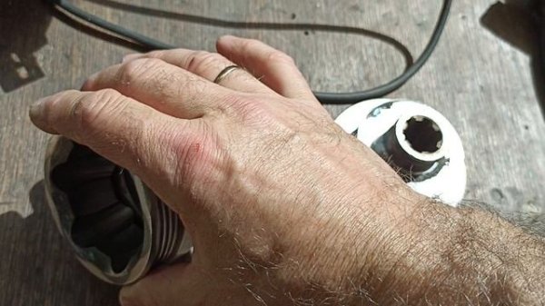 Замена крестовины на гранату(ШРУС)