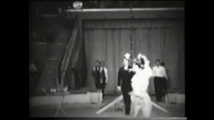 Акробаты Быковские  Воздушная гимнастка Людмила Канагина.  Acrobats Bykovsky. Lyudmila Kanagina