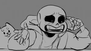 Комикс:Undertale. Sans and Papyrus-история  с супом.