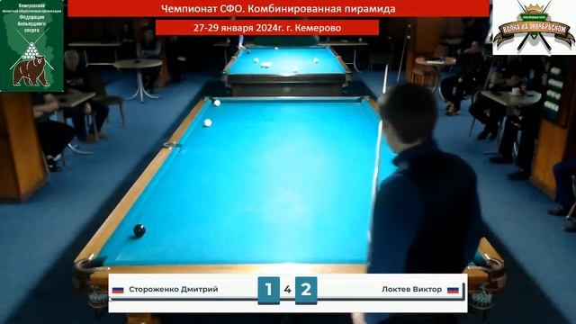 Чемпионат СФО. 28 января 2024г. Стороженко Д. - Локтев В. смотреть онлайн