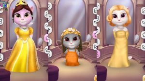 Моя говорящая Анджела Две сестрички и ее Малышка # 25 ОСЕННИЙ БАЛ Анжела Мила Соня Мультик