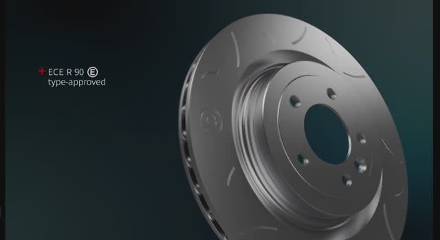 Вентилируемые чугунные/биметаллические тормозные диски с насечками *слотами* 2 смотреть онлайн