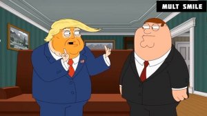 Гриффины #4 Лучшие и смешные моменты (Питер vs Трамп)