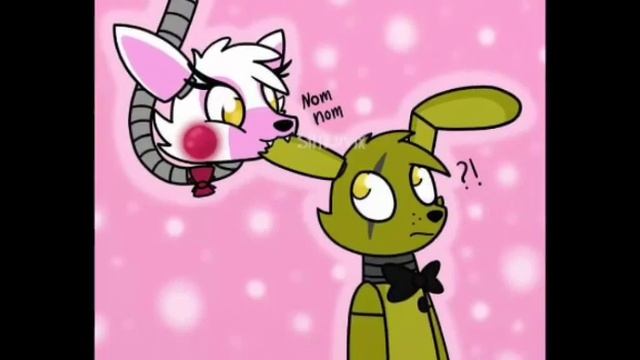 Клип Мангл и Спрингтрапа 