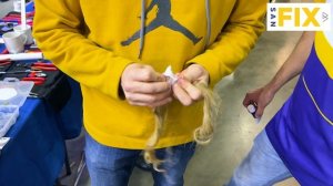 SANFIX  монтаж лён и паста монтажник Алексей Онацкий (как правильно наматывать лён на резьбу)