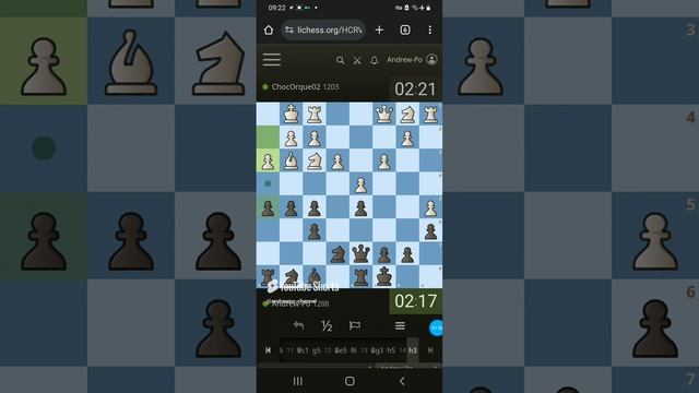 d4. Блиц. Поймал коня. Шахматы на lichess.org #chess #шахматы #gaming #спорт смотреть онлайн