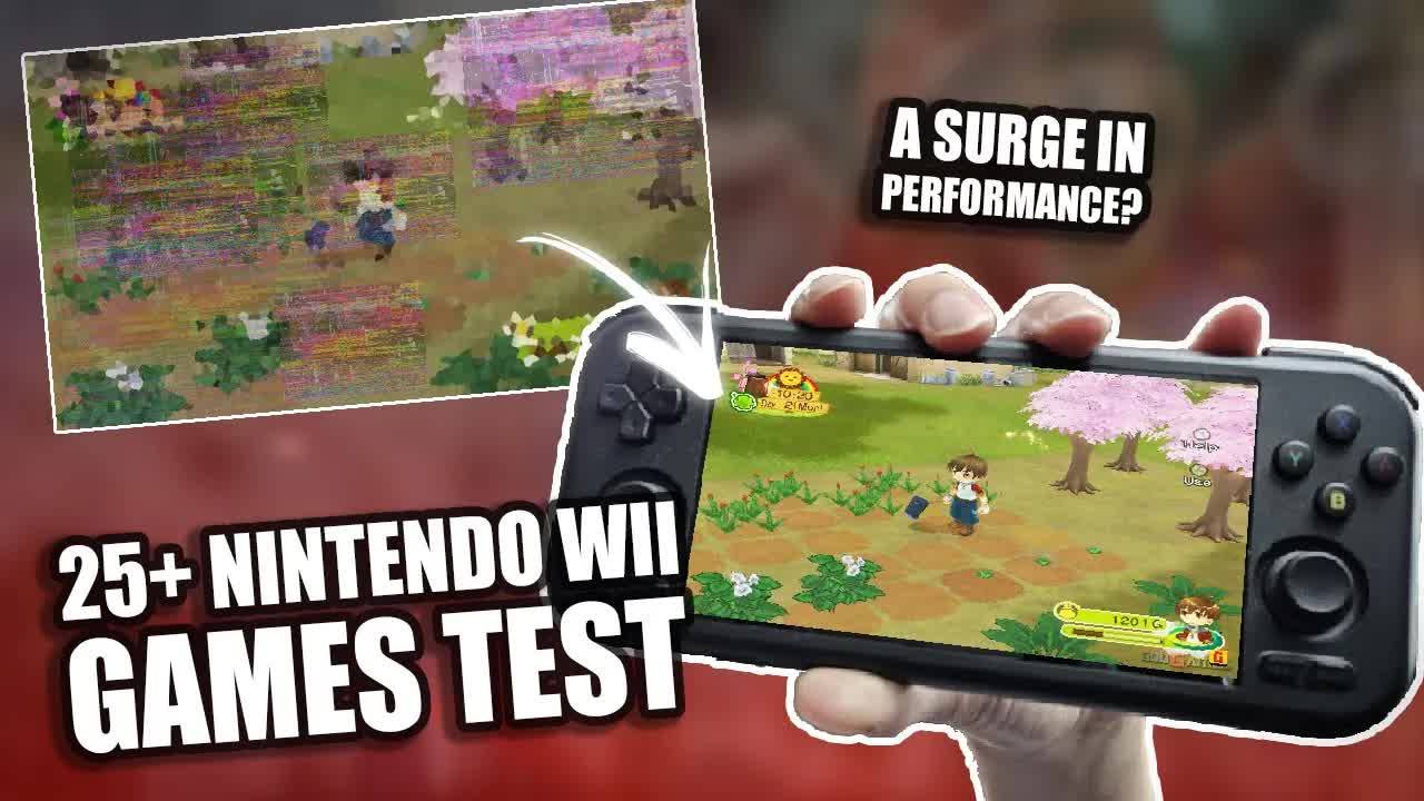 Тест эмуляции игр с Wii | Retroid Pocket 4 Pro смотреть онлайн