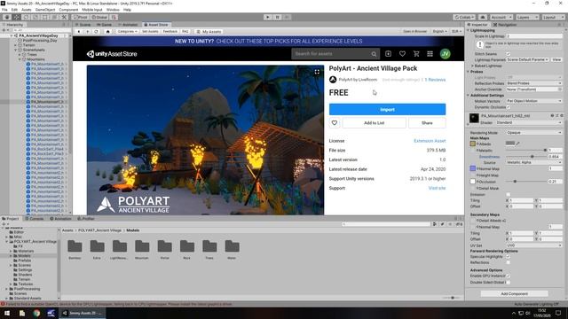 UNITY ASSET REVIEW | ANCIENT VILLAGE | INDEPENDENT REVIEW BY JIMMY VEGAS ASSET STORE
