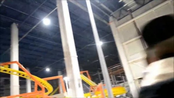 Американские горки в Киеве / Roller Coaster in Kyev (Lavina Mall)