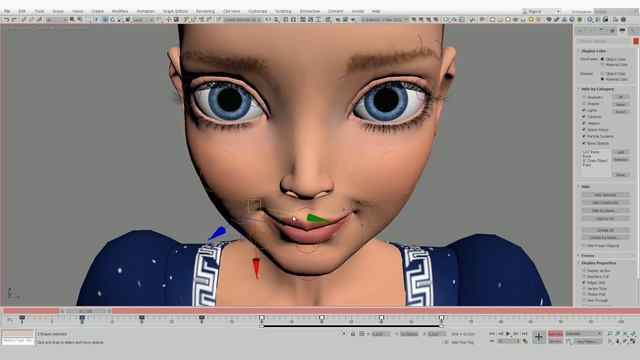 Инструменты для создания мимики в 3d Max. Facial Expressions Tools