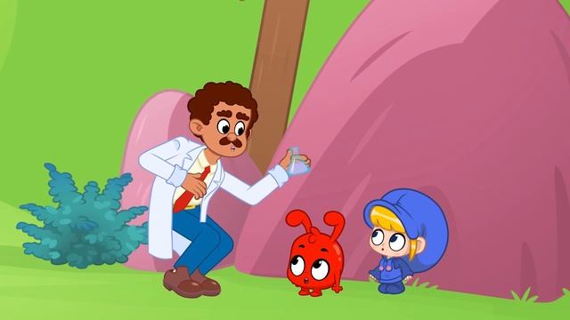 Мой Волшебный Питомец Морфл│Морфл играет в гигантский гольф !!│ мультфильмы для детей│Сказки