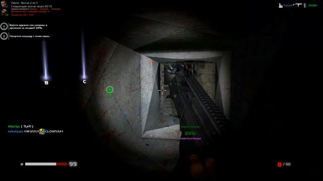 Стадо зомби в тюрьме| Паркур от зомби| Приколы| gmod смотреть онлайн