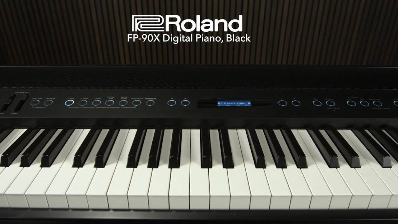 Roland FP-90X Digital Piano, Black sound demo | Gear4music