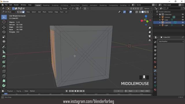 blender 2.90 crate modeling смотреть онлайн