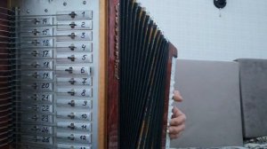 Разбор с цифрами песни «Старая мельница»(И.Николаев)на гармони.