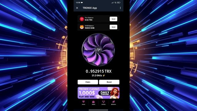 Tronix APP Telegram как вывести деньги | Покупаю скорость майнинга | Вывожу TRX, GHIB| Троникс СКАМ смотреть онлайн