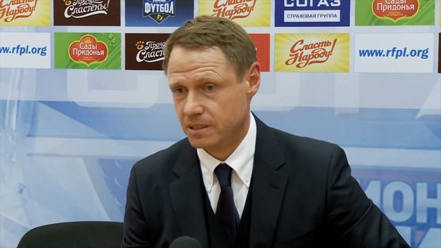 Пресс-конференция главных тренеров «Краснодара» и «Терека» Олега Кононова и Рашида Рахимова