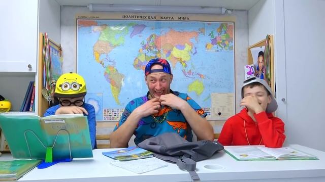 У УЧИЛКИ УСЫЫЫ.....ПРАНКИ от МАСИКОВ..../AT THE TEACHER mustache ..... PRANKS from MASIKOV .... смотреть онлайн