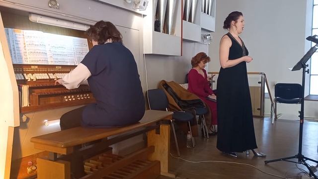 Анастасия Блоха & Вероника Струк - Ave Maria / Пасхальный Фестиваль органной музыки, Кирха4 .05.202