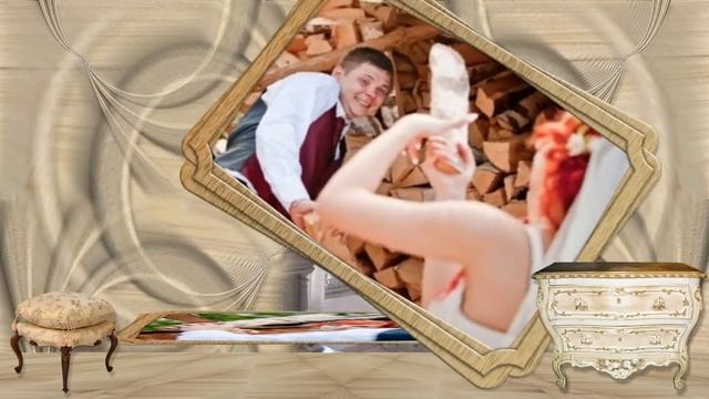 С Деревянной свадьбой| With a wooden wedding| Project for ProShow Producer смотреть онлайн
