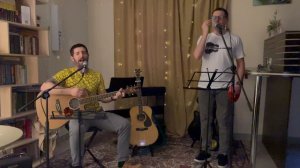 Я СОЛДАТ, недоношенный ребёнок войны... Поём 5'Nizza на квартирнике под гитару!