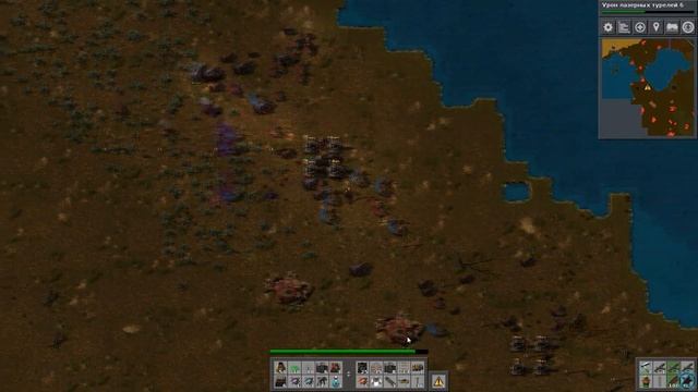 Let'S play Factorio Se1 Ep 10 "Смертельный лазертаг против Короедов" смотреть онлайн