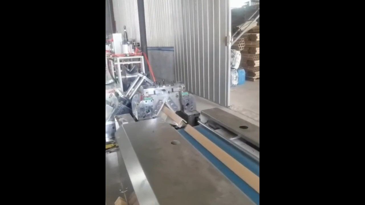 Линия производства бумажного картонного защитного уголка SN