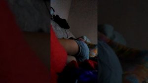 Пранк над спящей подругай