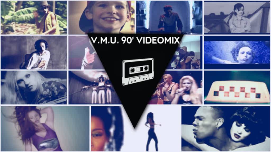 V.M.U. 90` Videomix vol.9 Смотри лучшие музыкальные клипы 90-х. Dance music video clips