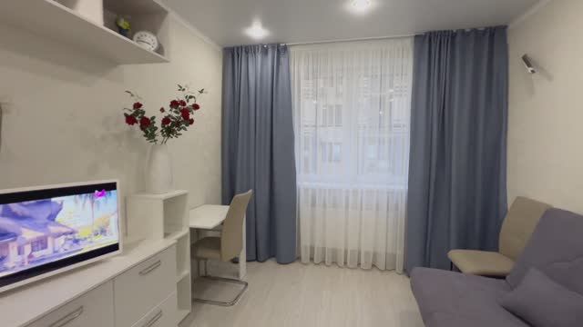 Большая 1комнатная квартира в ЖК Бельведер смотреть онлайн