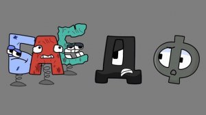 Russian Alphabet Lore Ф victim of bullying A,Б,E,T,Э But Something's Weird Full Episode Part 14