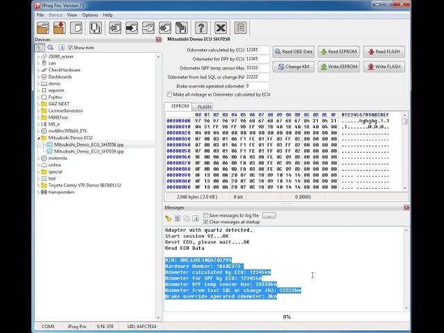 IprogPro Mitsubishi Denso ECU SH7058 SH7059