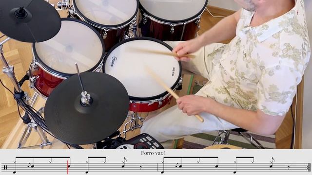 Forró Groove on Drumset ( similar to Soca и Calypso ) смотреть онлайн