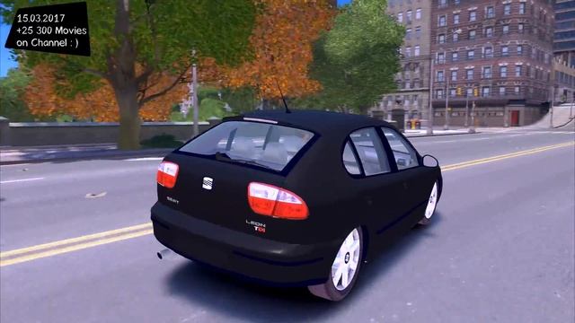 1999 Seat Leon 1.9 TDI - GTA IV TUNING / 🔥 4K / 60FPS 🔥 GTX 1080 _REVIEW смотреть онлайн