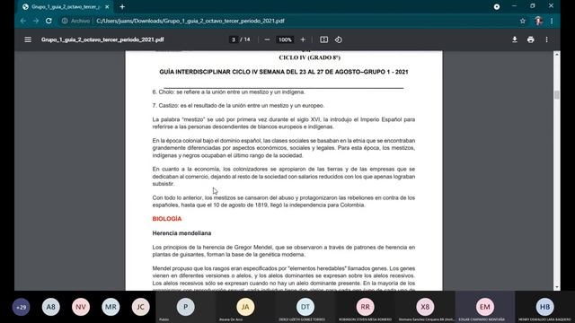 Clase Virtual Grupo 1 Guía 2