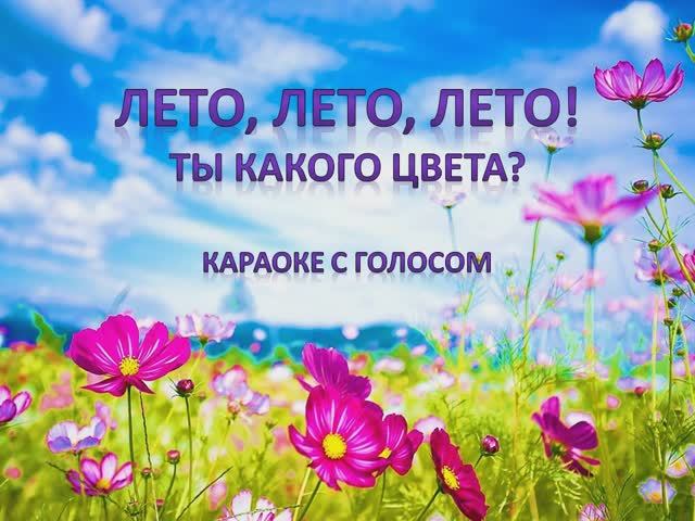 ЛЕТО, ЛЕТО, ТЫ КАКОГО ЦВЕТА? (ПЛЮС) смотреть онлайн