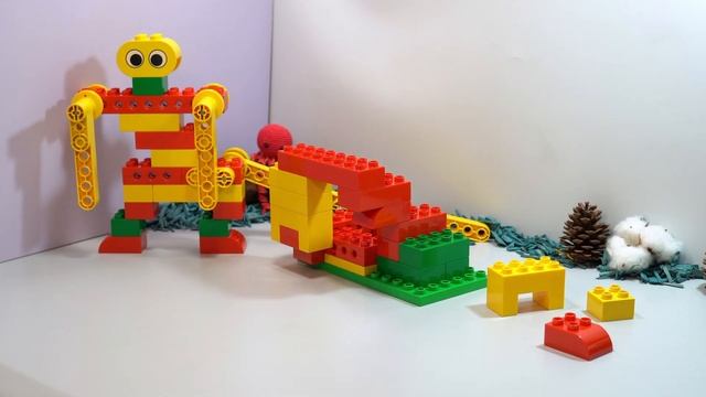 Build it yourself - LEGO Flossin Dance with LEGO Education Early Simple Machines Set 9656 смотреть онлайн
