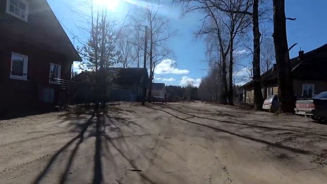 Весьегонск 2020. 21 марта. Очередная велопрогулка спортивного Деда). Поехали!) смотреть онлайн