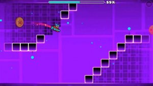 ГЕОМЕТРИ ДАШ ЗАКРЫТЫМИ ГЛАЗАМИ | Геометри Даш Прохождение