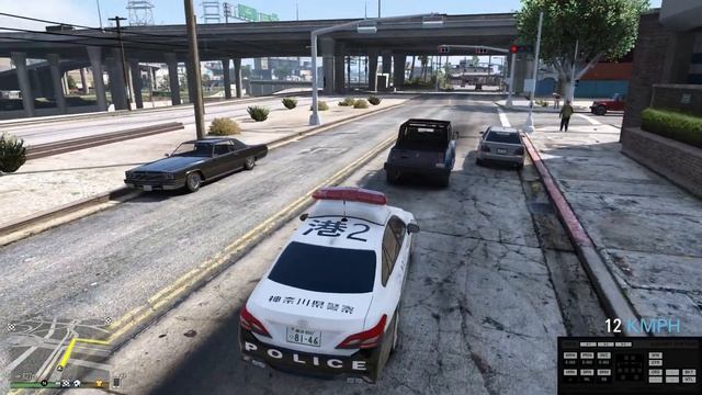 【GTA5】LSPDFR実況#14 220系クラウンでパトロール｜日本警察編