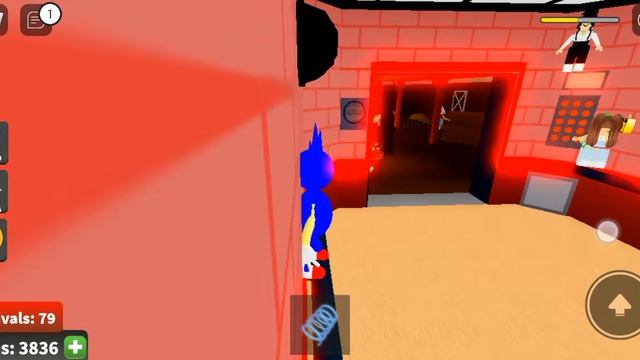 Играю в Scary Elevator (я по приколу снял это) смотреть онлайн