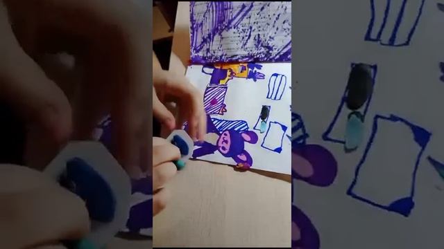 мое первое видео с Джексом из Удивительного Цифрового Цирка@Vlastelina_iz_Plastelina
