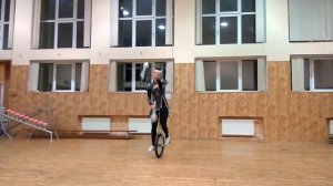 Эквилибр на моноцикле