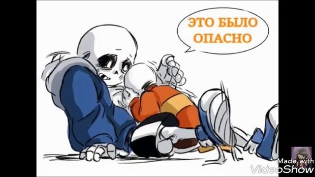 Комиксы эндертейл.