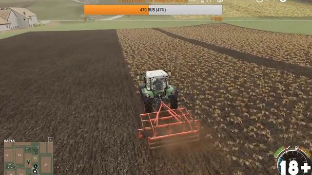 Farming Simulator 2019 карта Felsbrunn(с модом сезонов) #1 смотреть онлайн